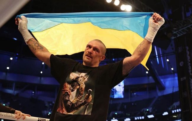 Усик розповів, чому давав інтерв’ю українською: “подумав, що буде не дуже красиво”